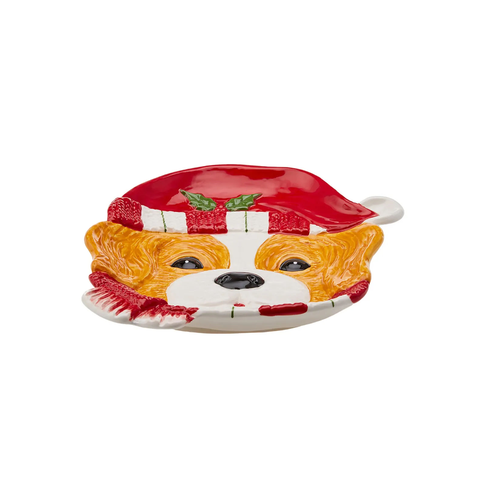 Karaca Home New Year Plat Décoratif Chien Cavalier, 21 cm - Image 2