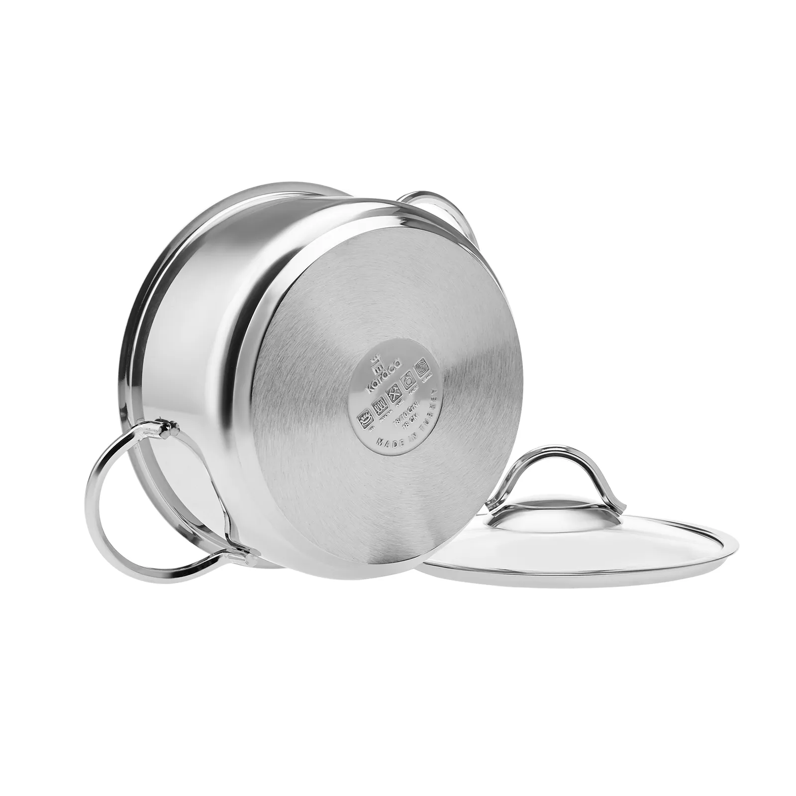 Batterie de cuisine Karaca Ada en acier, 12 pièces - Image 17
