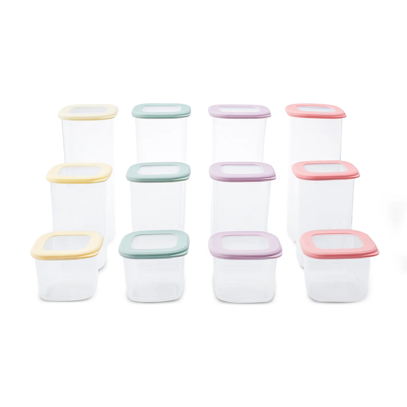 Boîtes de rangement Karaca Forbs, 12 pièces