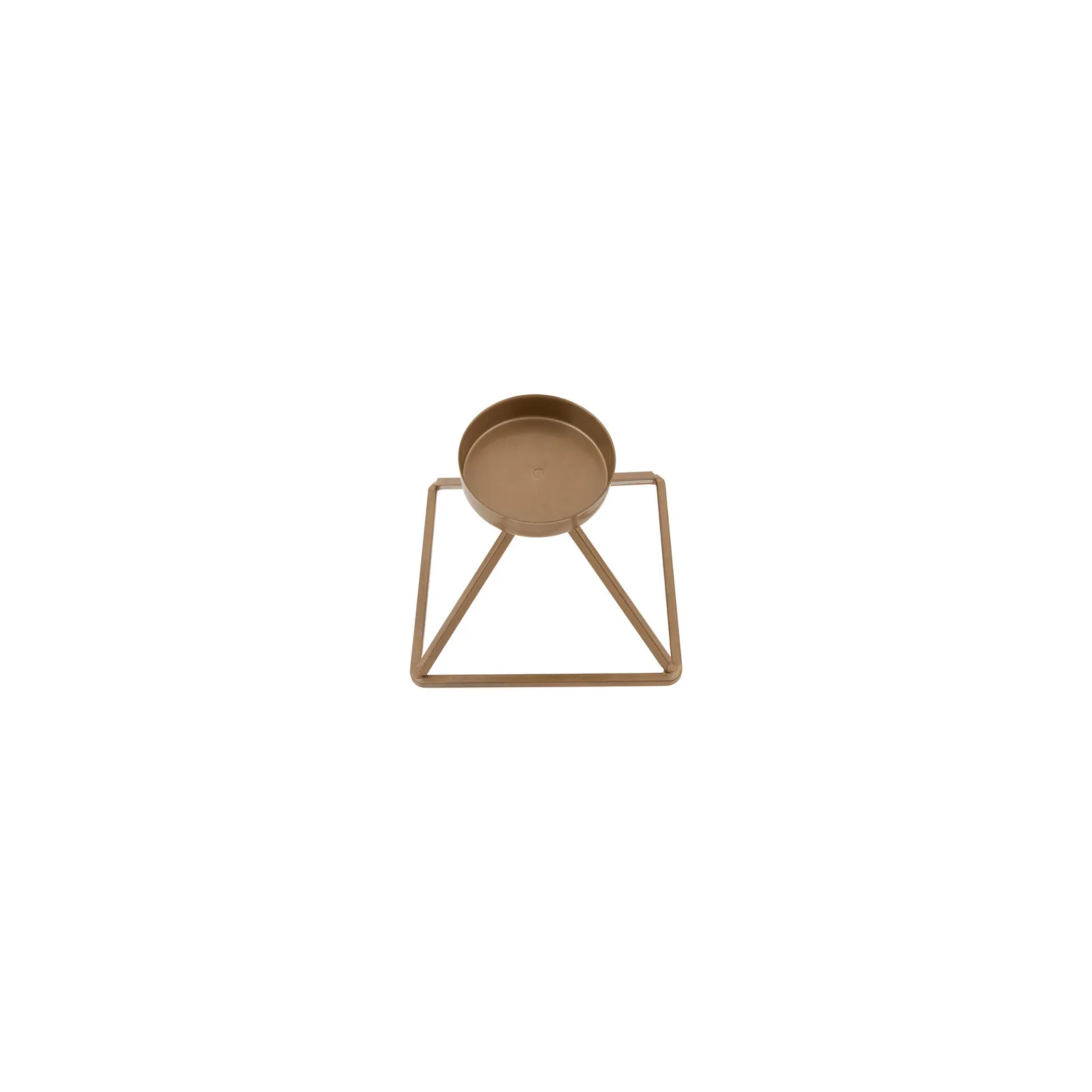 Bougeoir Karaca Home Geometri or, 13x13cm - Image 4