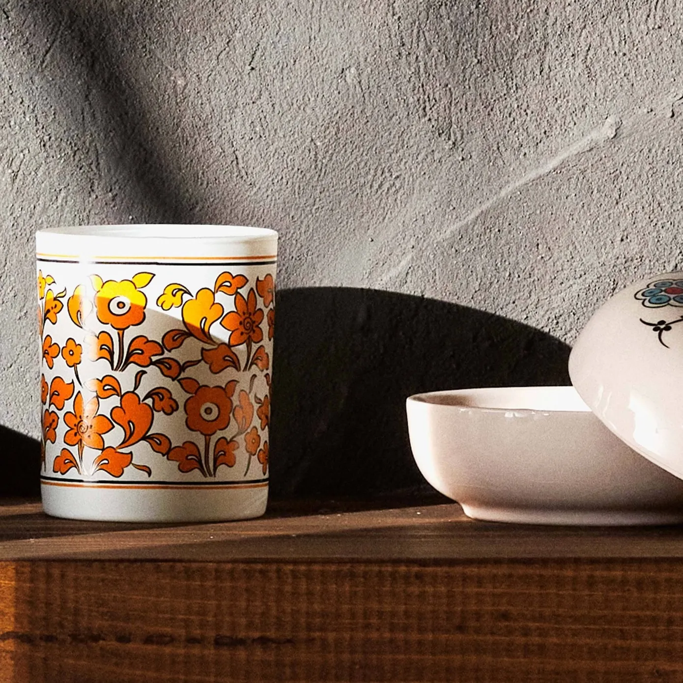 Bougie parfumée Karaca Home Paye en verre blanc - Image 3