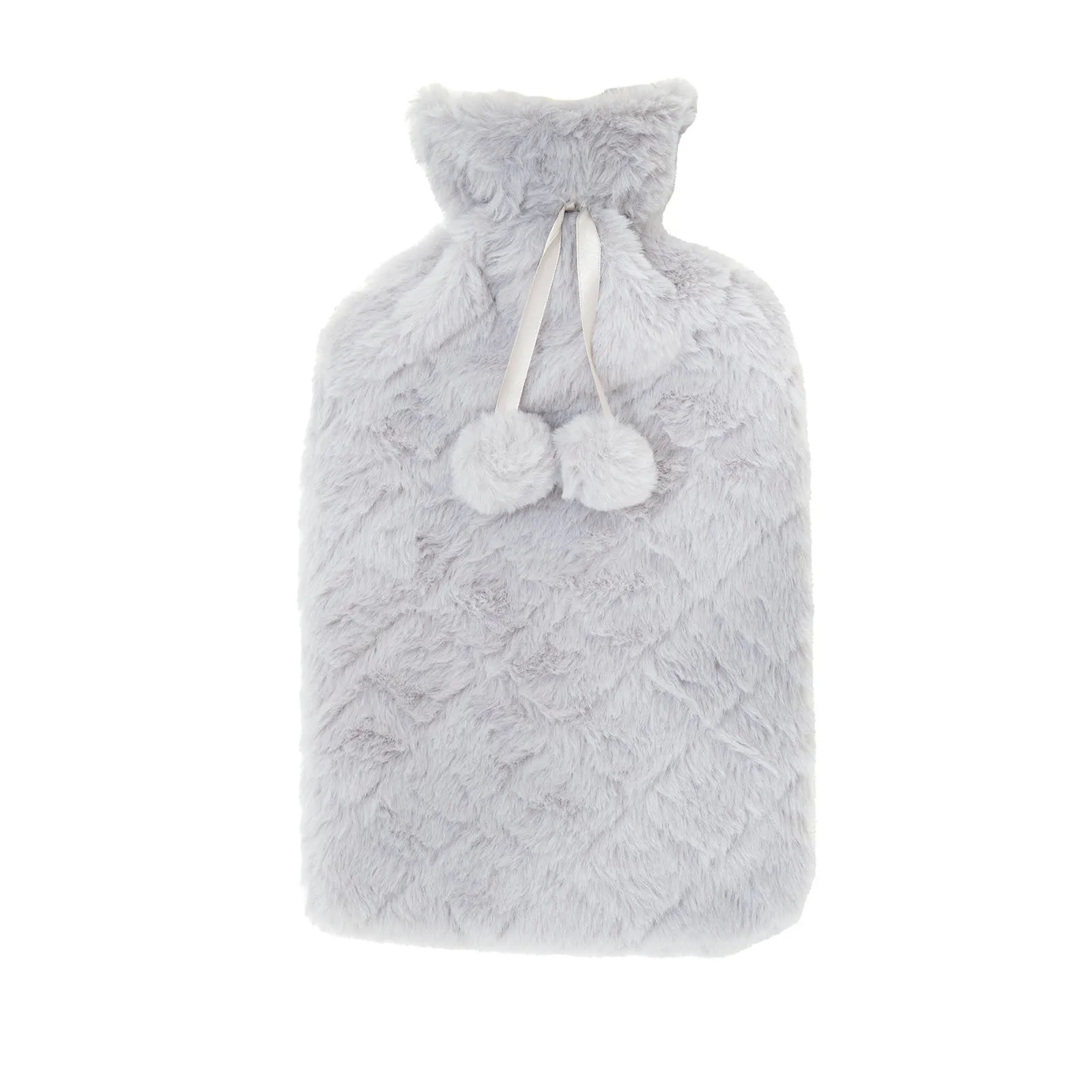 Bouillotte Karaca Home en peluche, gris - Image 3
