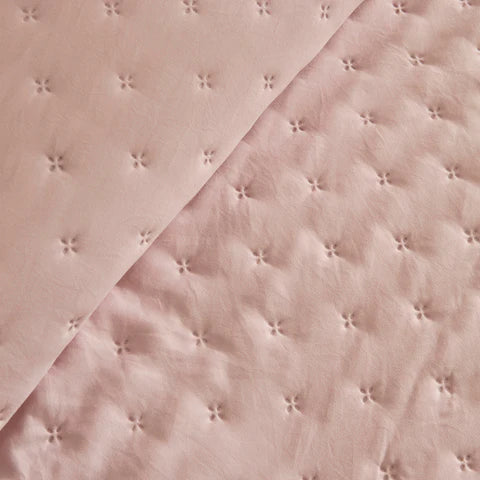 Breezy – Jeté de lit rose poudré 160 x 240 cm - Image 4