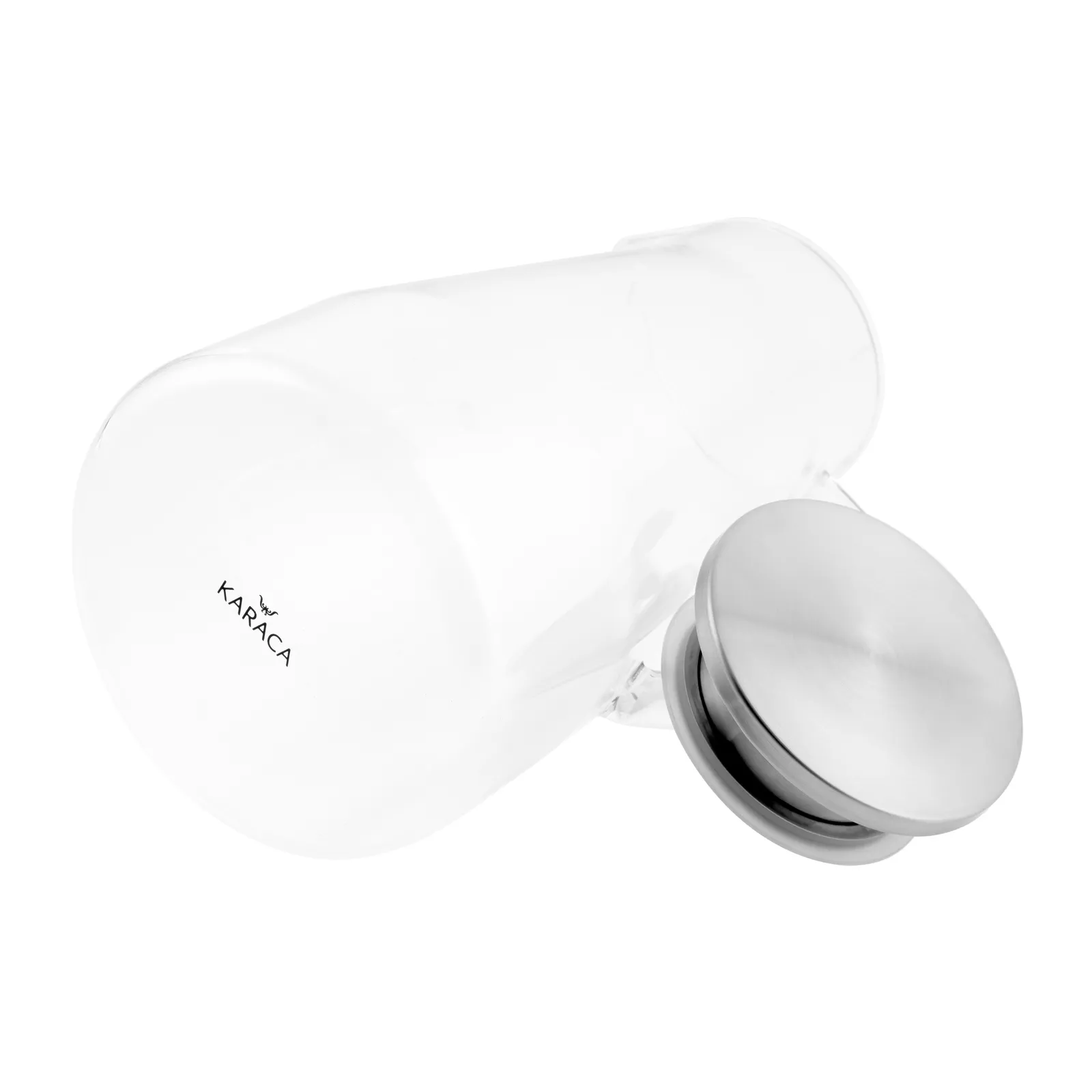 Carafe à eau Karaca en verre borosilicate et acier inoxydable, 1 700 ml - Image 11