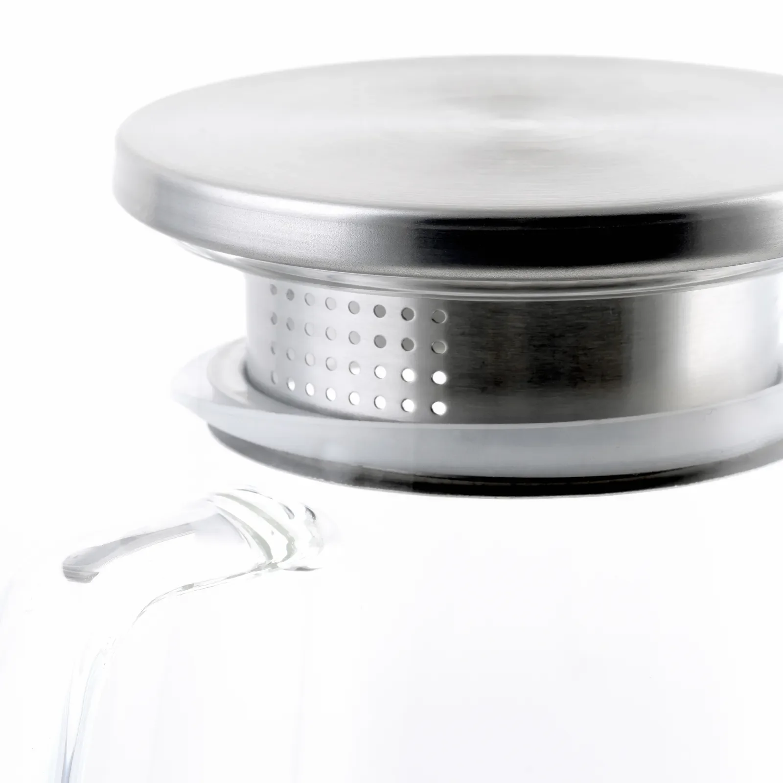 Carafe à eau Karaca en verre borosilicate et acier inoxydable, 1 700 ml - Image 7