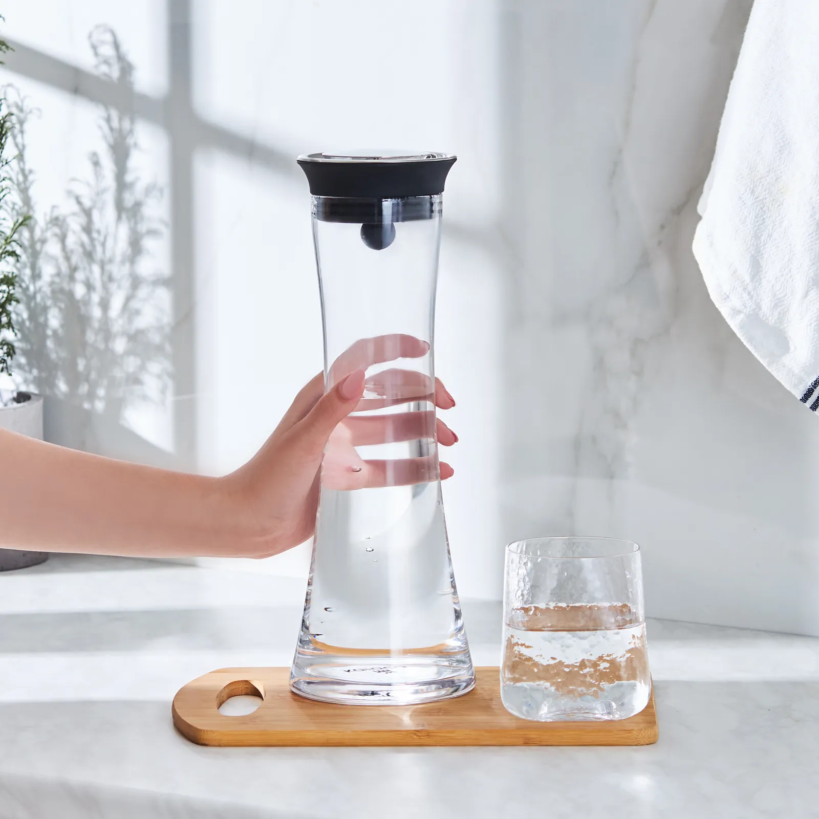 Carafe Karaca Sapphire, 1 L, argenté - Image 2