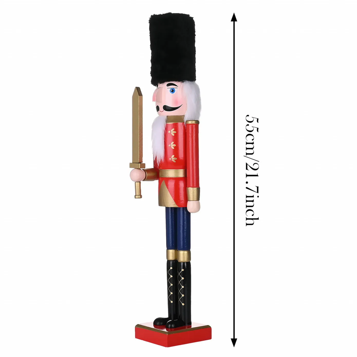 Casse-noisette Karaca Home Noël avec épée, 55 cm - Image 6