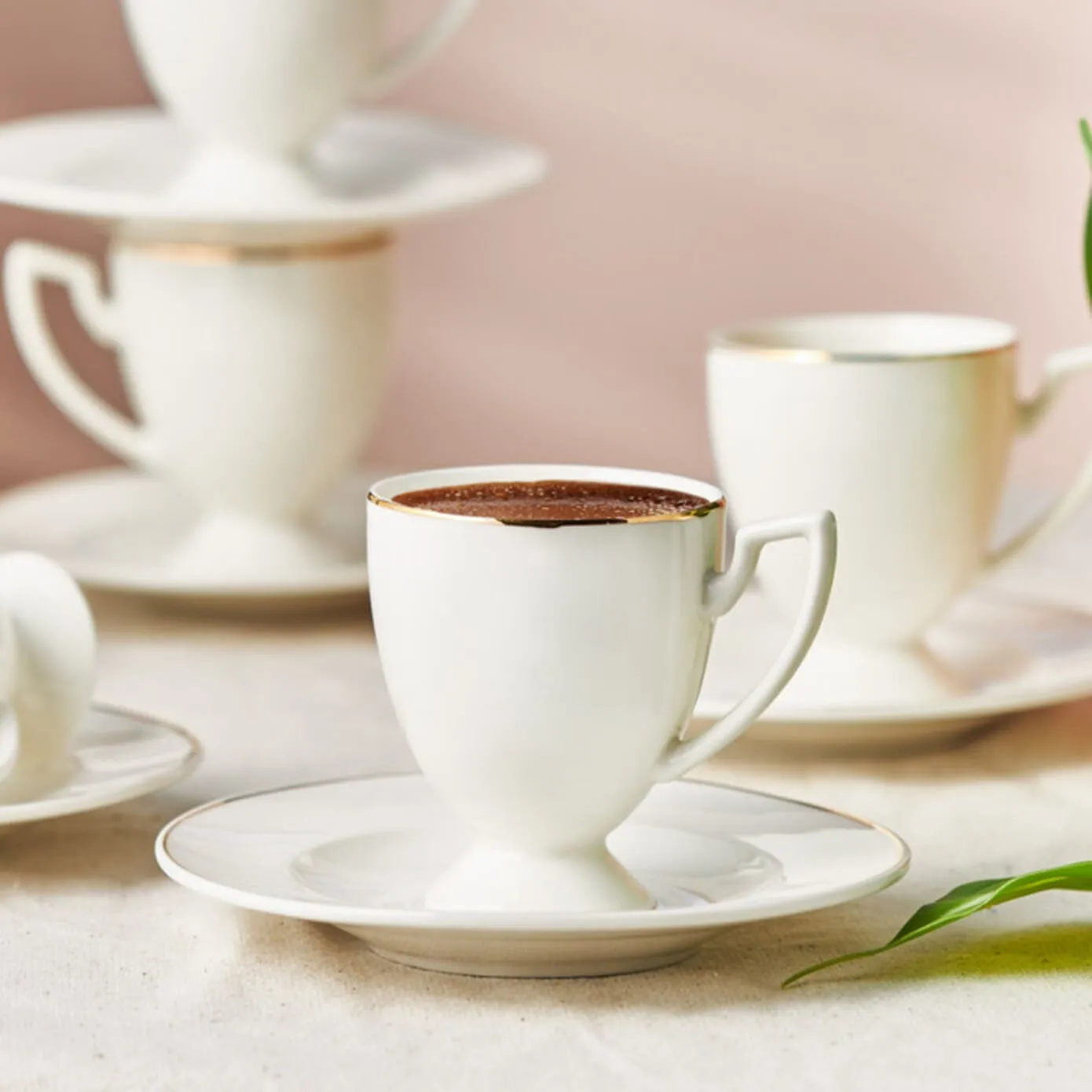 Coffret de tasses à café Karaca Boyoz pour 6 personnes, 85 ml - Image 3