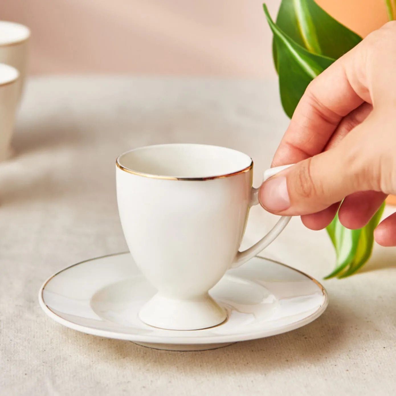 Coffret de tasses à café Karaca Boyoz pour 6 personnes, 85 ml - Image 5