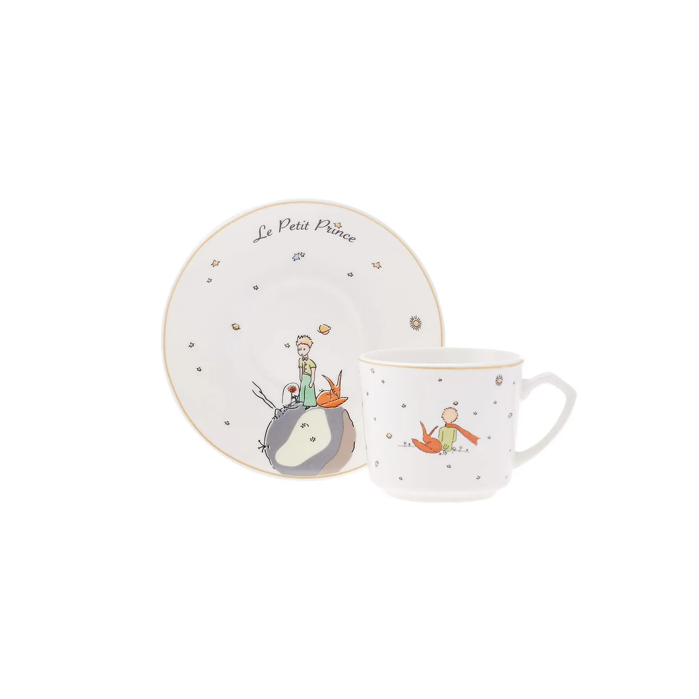 Coffret de tasses à café Karaca Le Petit Prince pour 6 personnes, 80 ml - Image 7