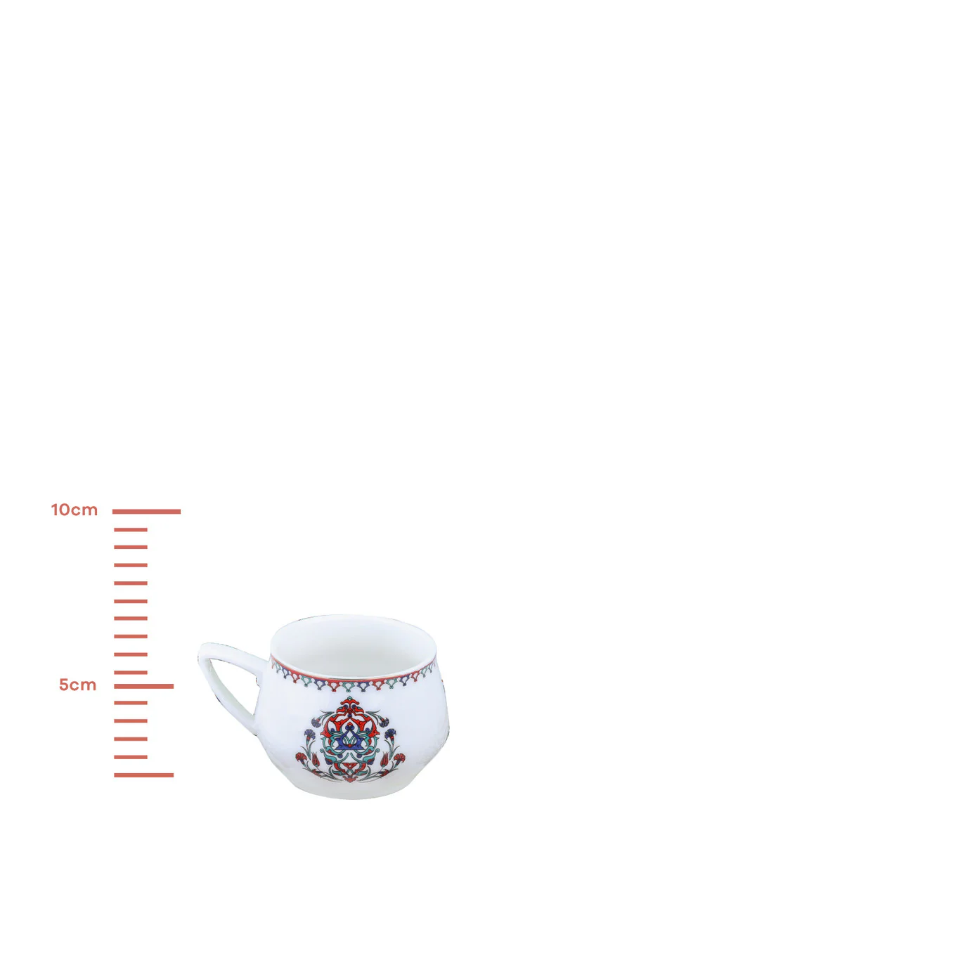 Coffret de tasses à café Karaca Nakkaş pour 6 personnes, 100 ml - Image 12