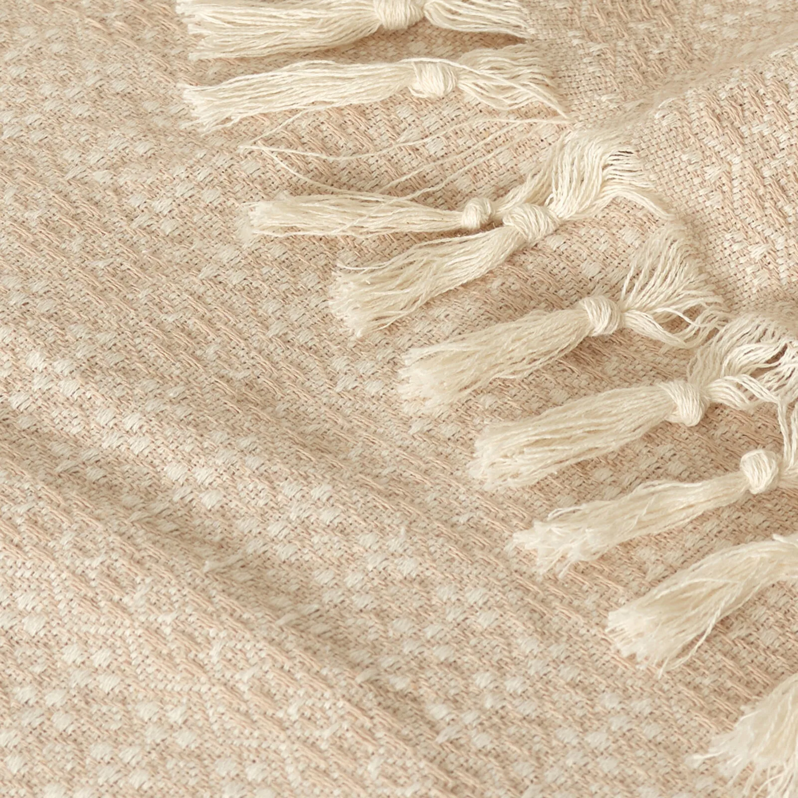 Couverture polyvalente Karaca Home Destina pour lit double, beige - Image 2
