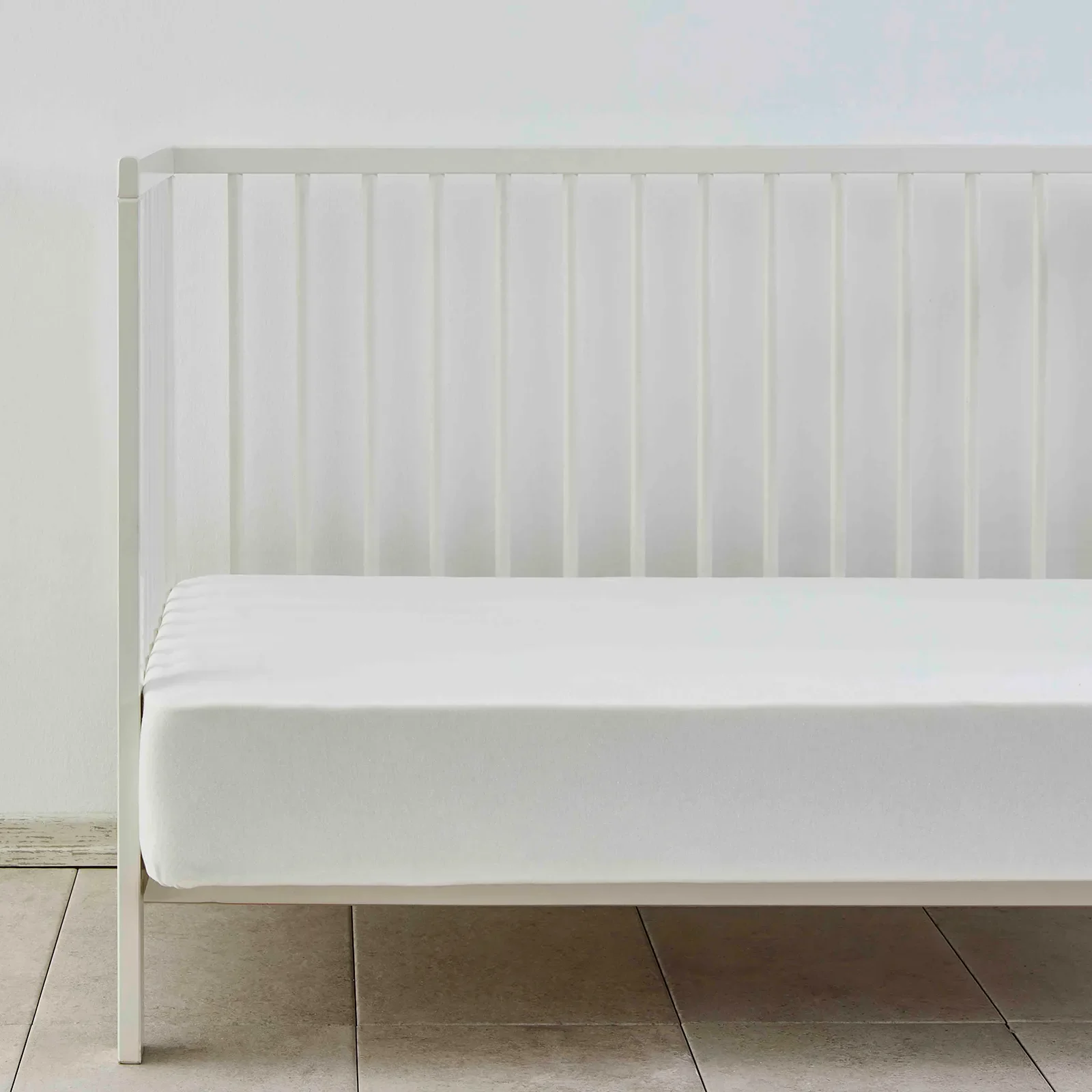 Drap-housse Karaca Home Jersey White 70x140 cm + 20 cm Oeko-Tex Certifié