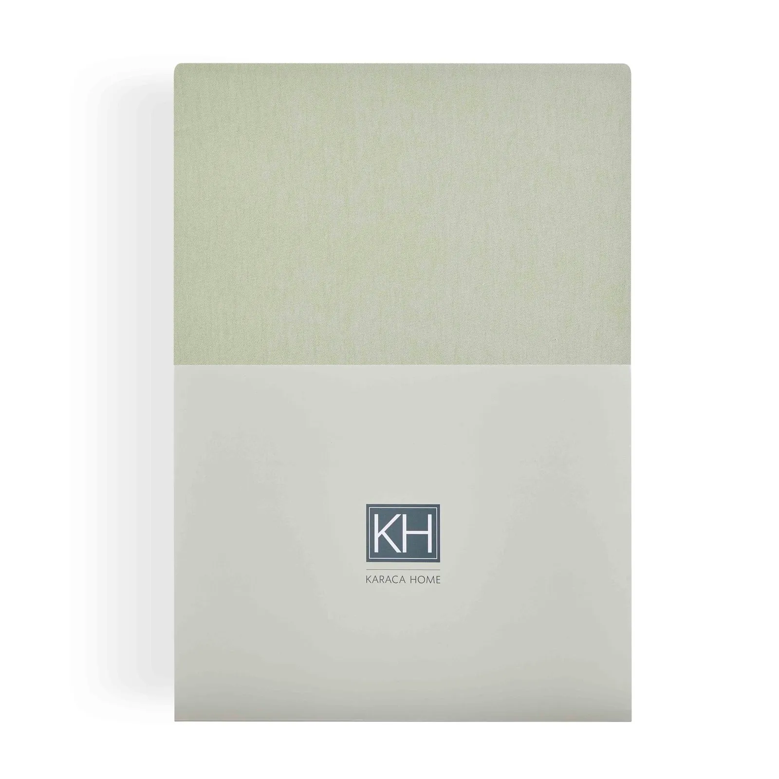 Draps-housses Karaca Home Jersey, vert olive, 100 x 200 cm, certifié Oeko-Tex - Image 4