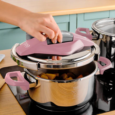 Ensemble d'autocuiseurs Karaca Perfect 4 + 6 L, rose - Image 7