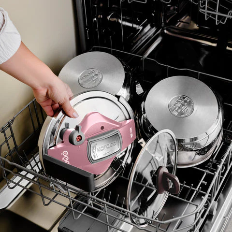 Ensemble d'autocuiseurs Karaca Perfect 4 + 6 L, rose - Image 9