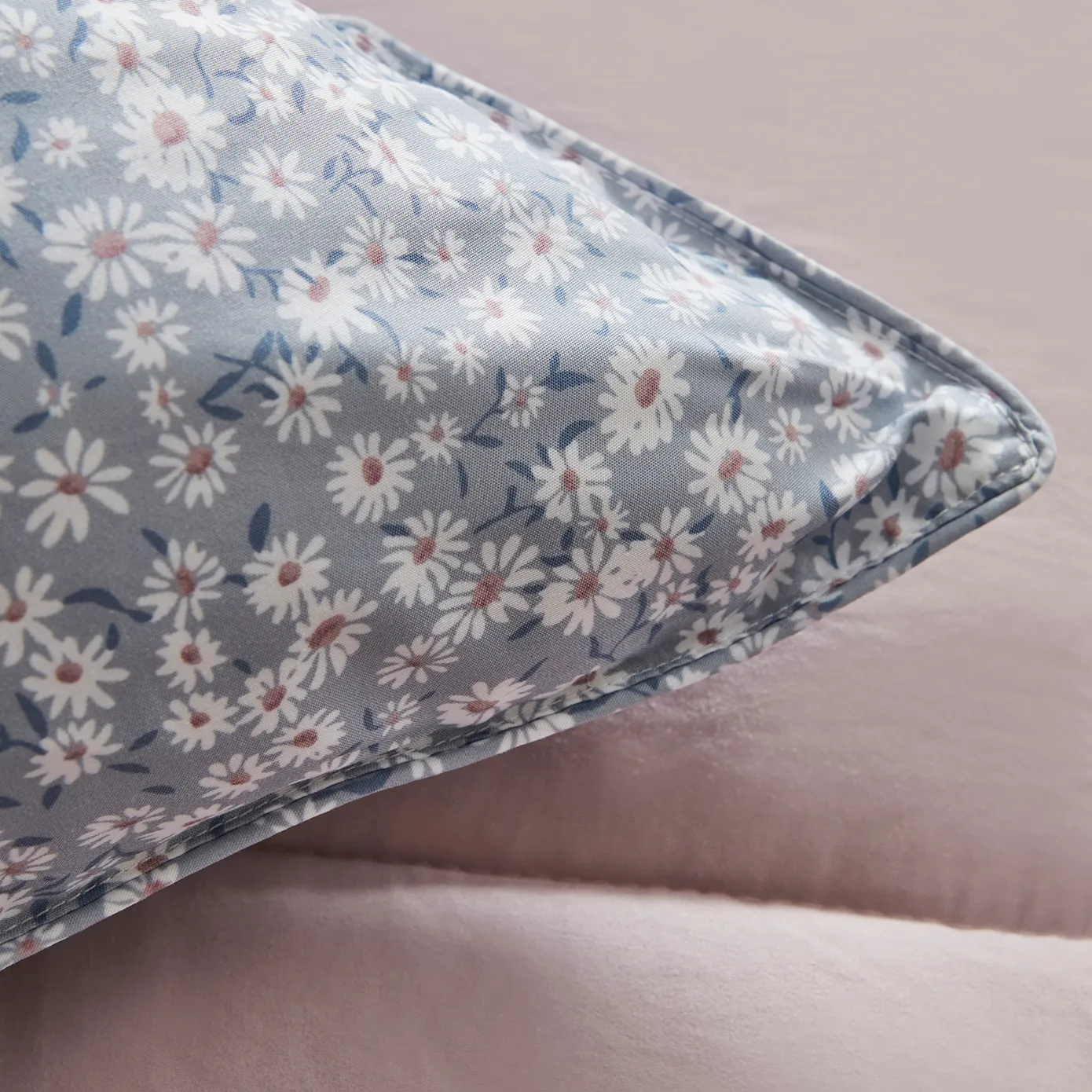 Ensemble de couettes Karaca Dexie single 155x220, 50x70 cm, rose - Image 3