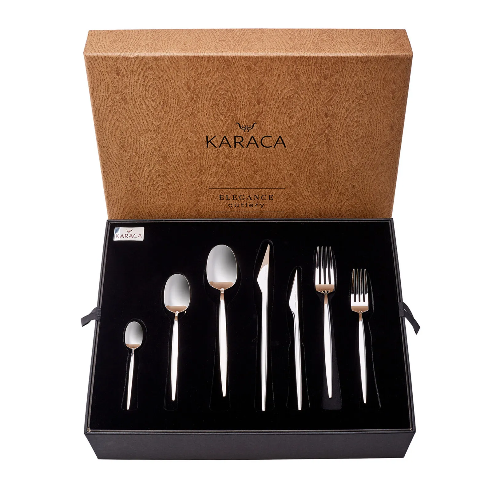 Ensemble de couverts Karaca Thor 316+ Elegance pour 12 personnes avec coffret, 84 pièces - Image 8