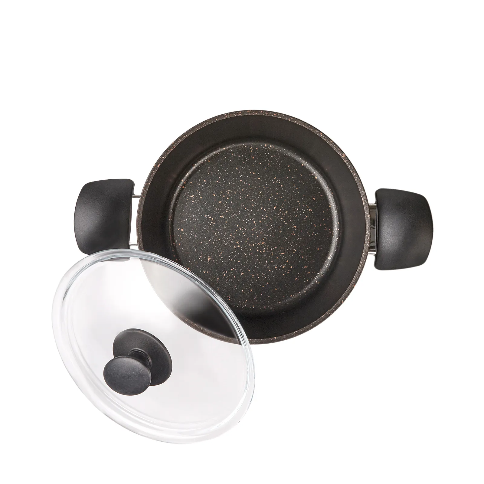Ensemble de Cuisson Karaca Biogranit Noir et Or V1, 7 Pièces - Image 3