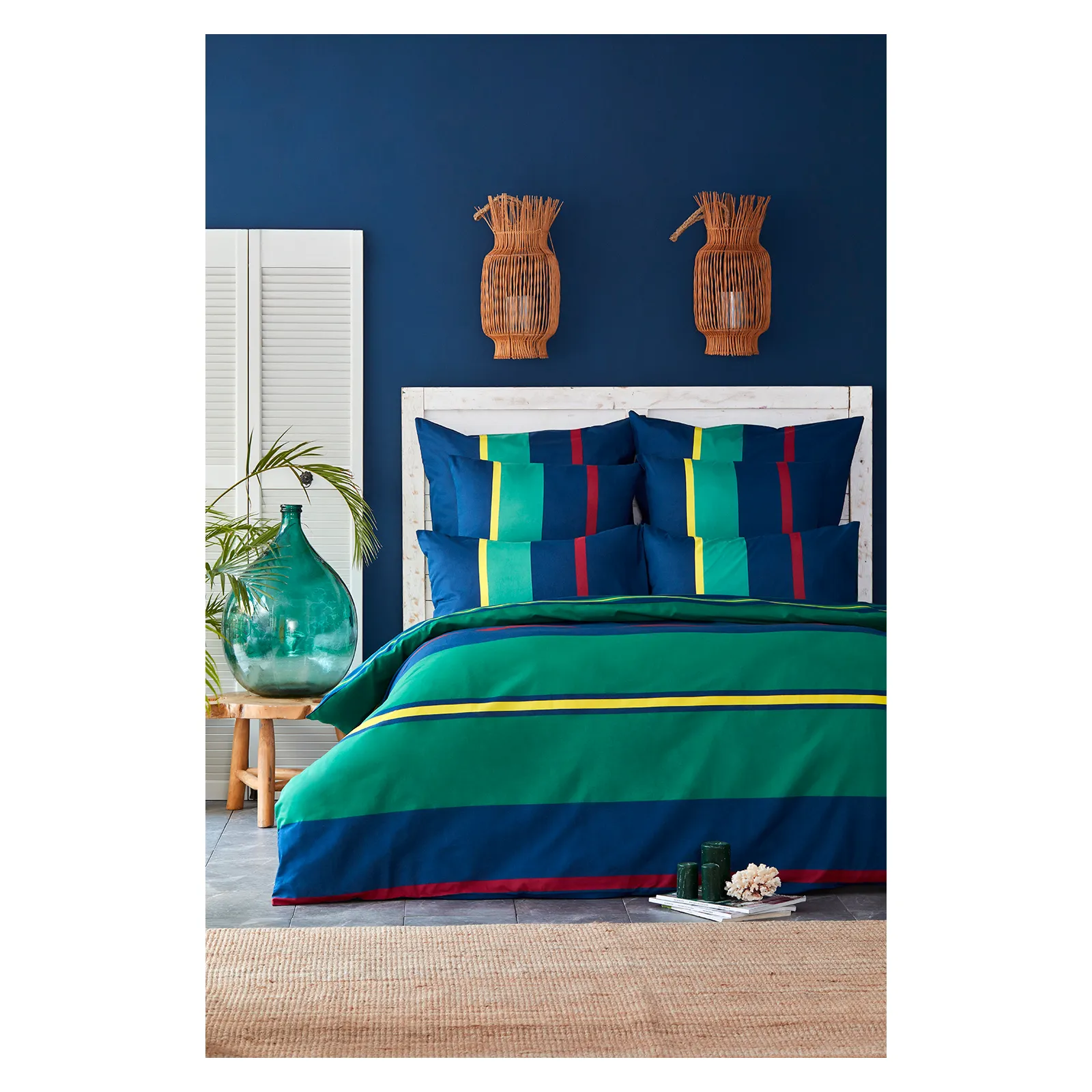 Ensemble de Housse de Couette Nautica Home Heritage Pour lit Double, 200x200 - Image 2