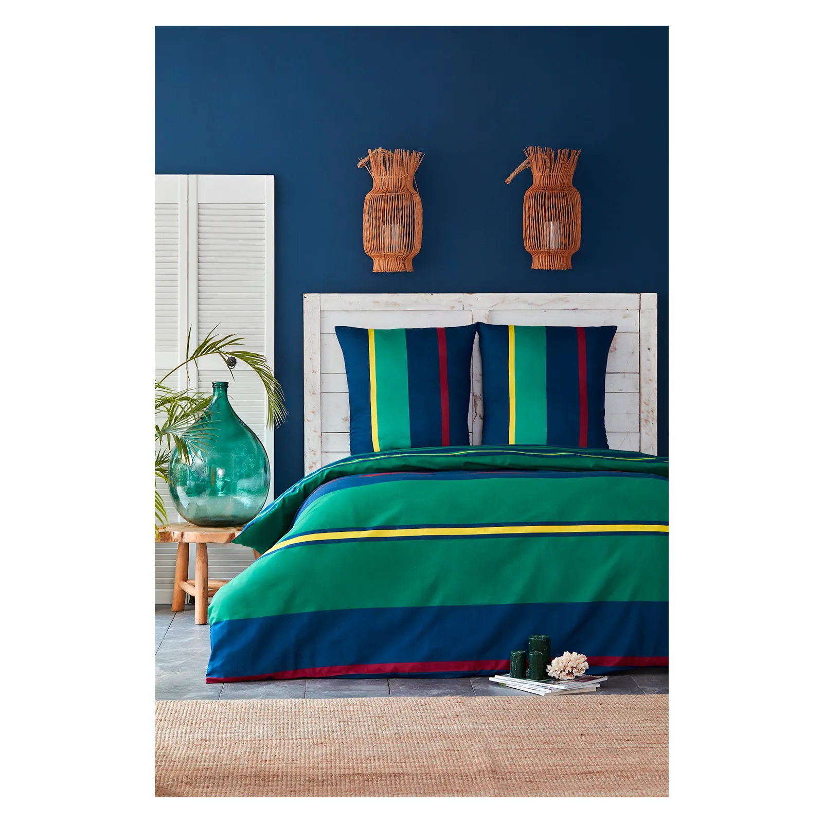 Ensemble de Housse de Couette Nautica Home Heritage Pour lit Double, 200x200 - Image 5