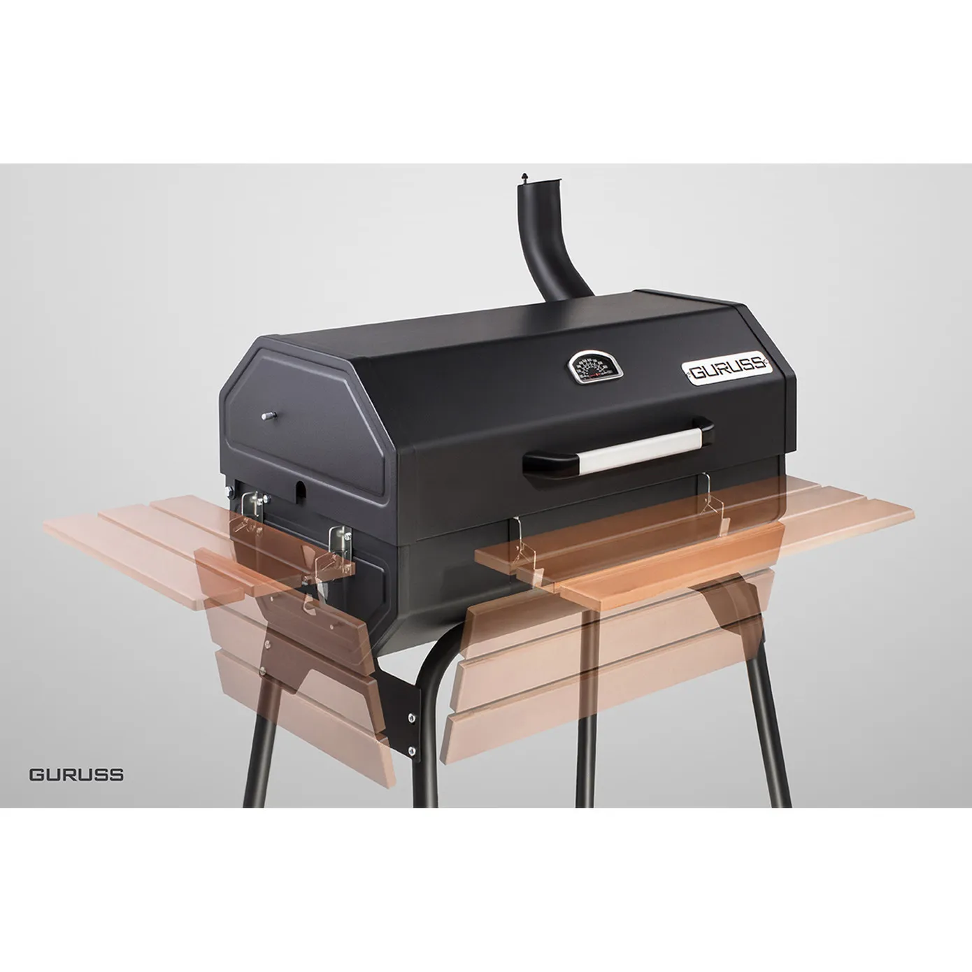 Guruss Noir Grill Set, 75cm - Image 3