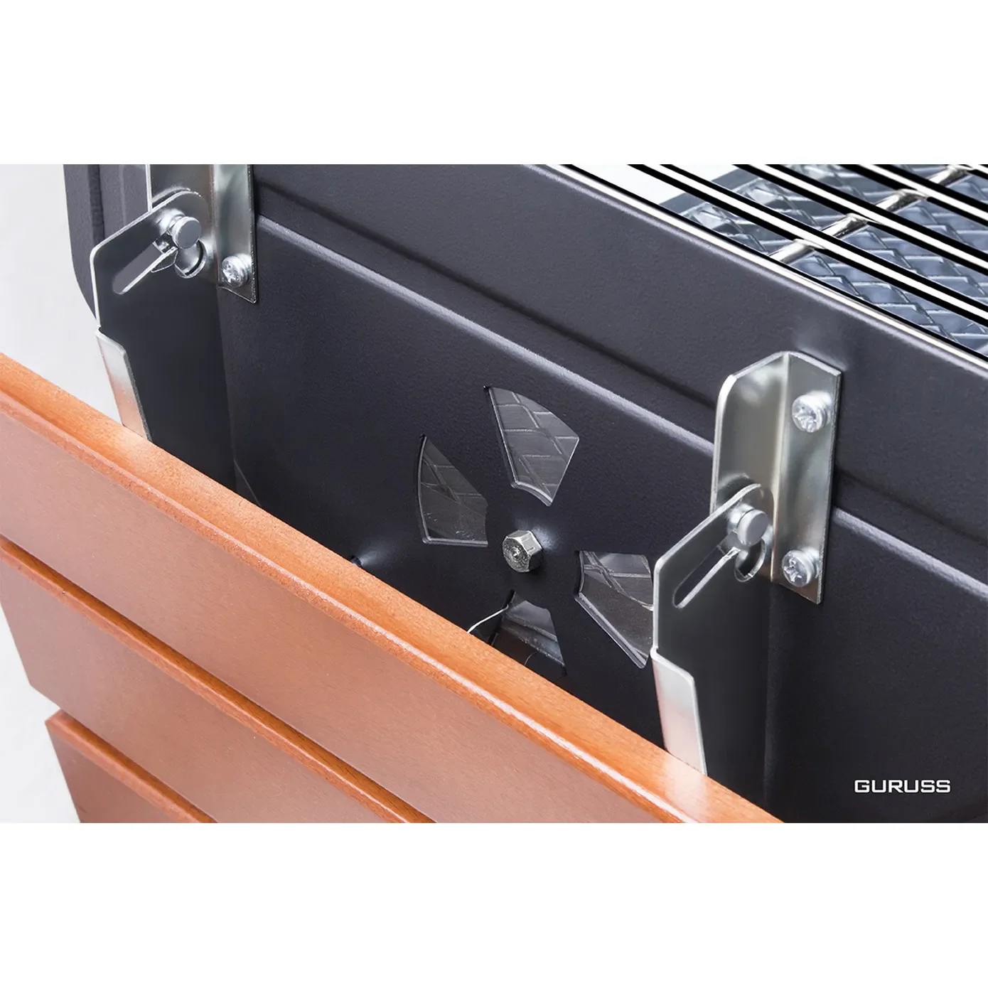 Guruss Noir Grill Set, 75cm - Image 6