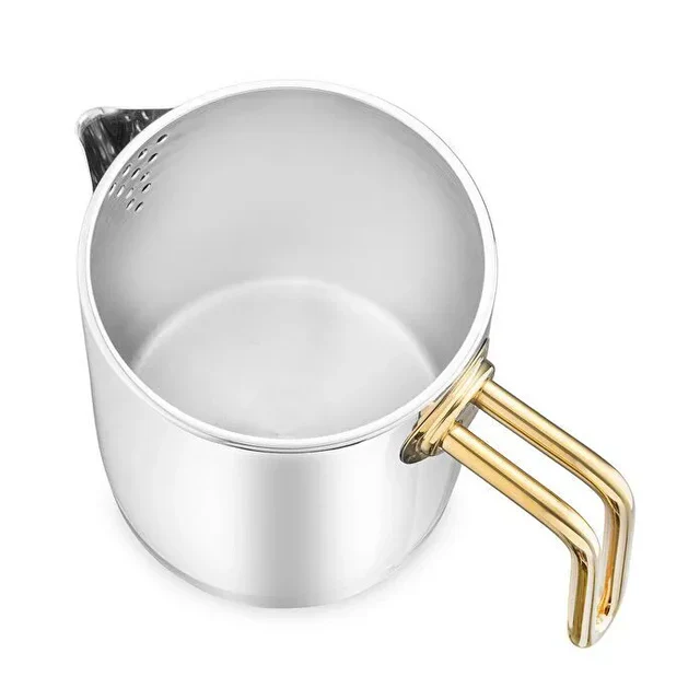Jumbo Metalix Titanyum Gold Théière avec Fond Induction, Taille Midi - Image 6
