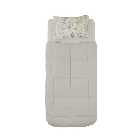 Karaca Leaf – Ensemble couette une personne gris 155 x 220 + 50 x 70 - Image 6