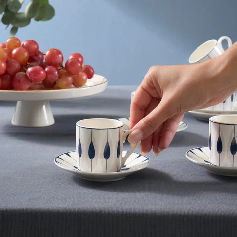 Karaca Ahenk pour 6 personnes Tasse à café, 80 ml - Image 3