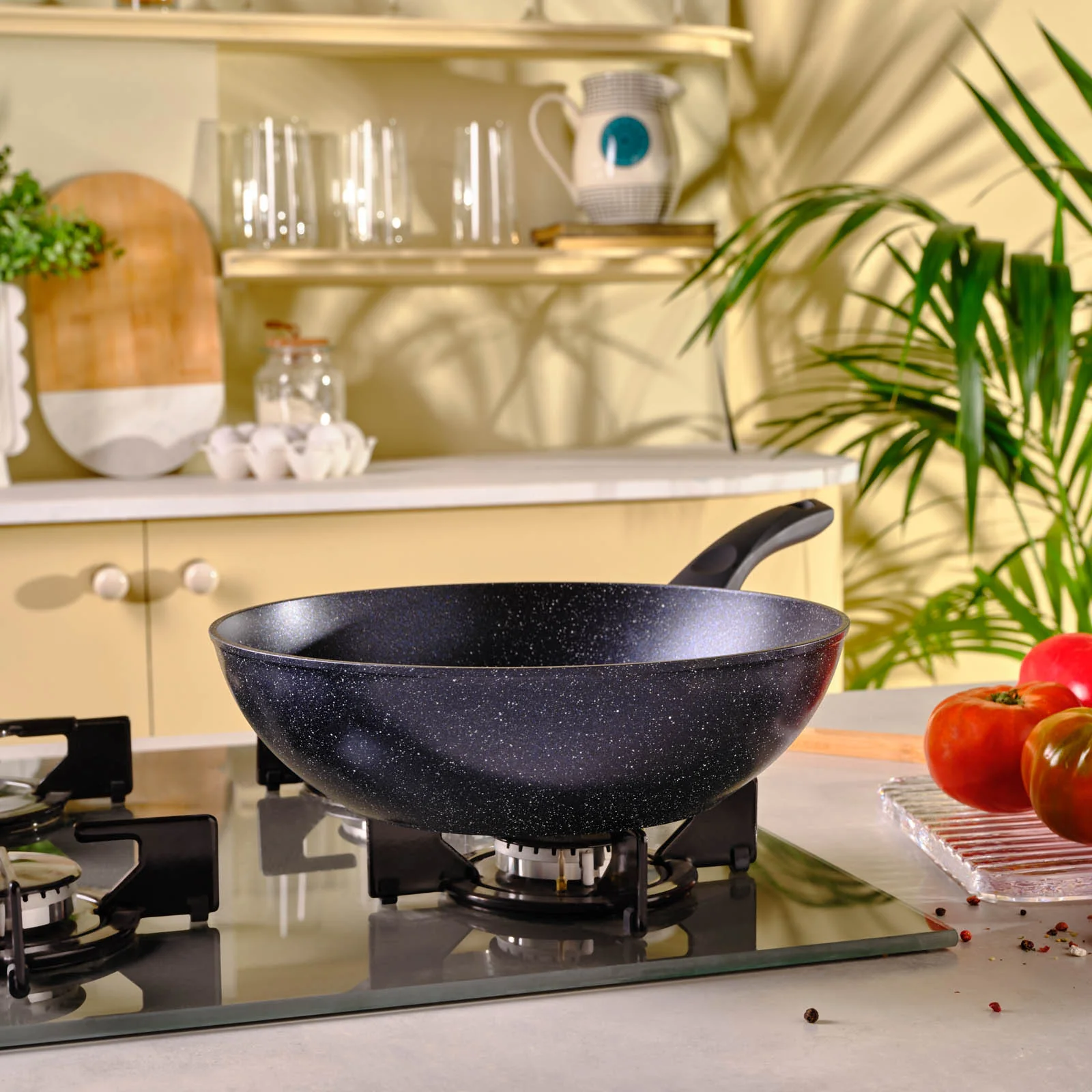 Karaca Aqua Granit Wok 28 cm - Image 2