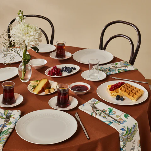 Karaca Artiste Ensemble De Petit-Déjeuner 20 Pièces, Blanc - Image 2