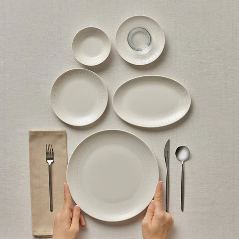 Karaca Artiste Ensemble De Petit-Déjeuner 20 Pièces, Blanc - Image 3