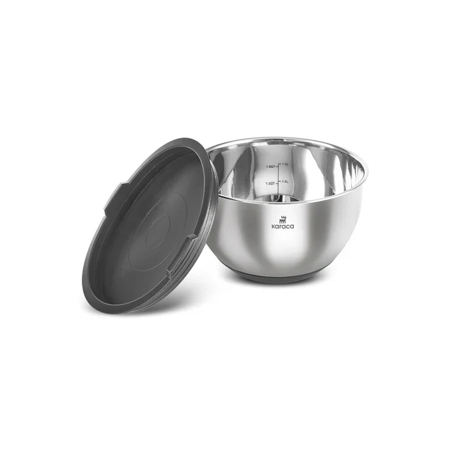 Set de bols mélangeurs Karaca Blendbox – 3 pièces, inox - Image 3