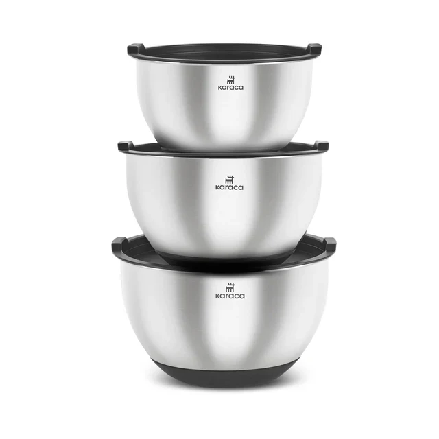 Set de bols mélangeurs Karaca Blendbox – 3 pièces, inox - Image 5