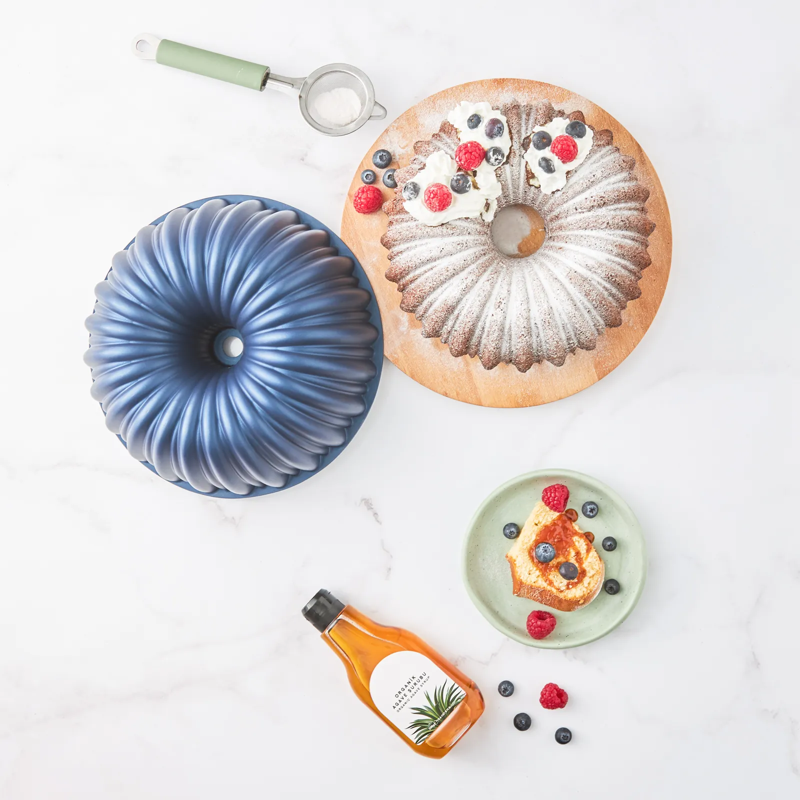 KARACA CAKE PRO DİLİMLİ LACİVE, LACİVERT - Image 2