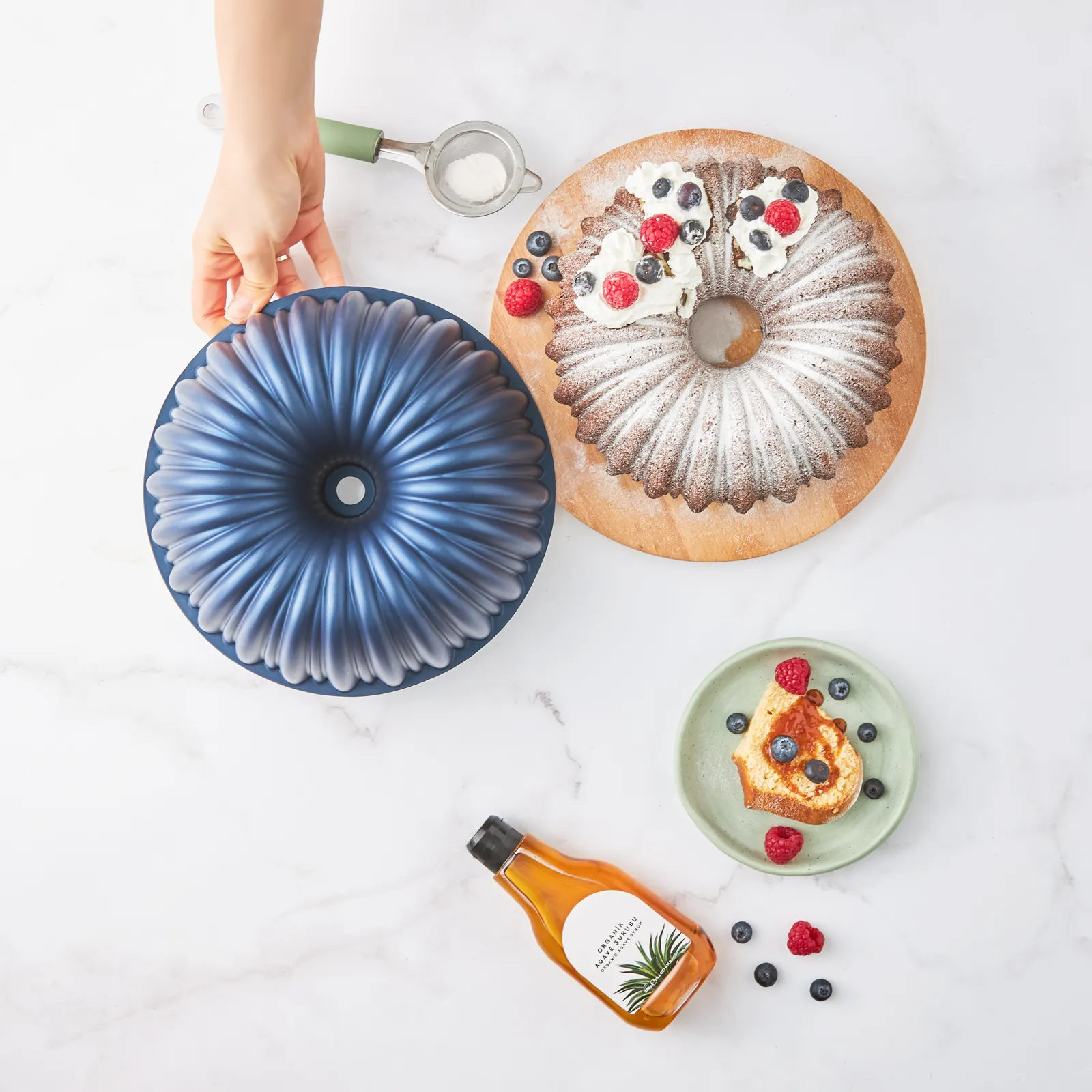 KARACA CAKE PRO DİLİMLİ LACİVE, LACİVERT - Image 3