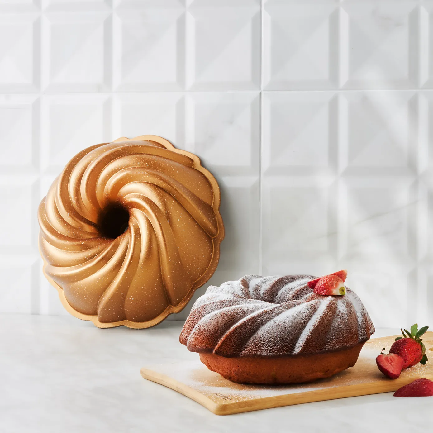 KARACA CAKE PRO PARE GOLD MOULE À GÂTEAU EN FONTE - Image 2