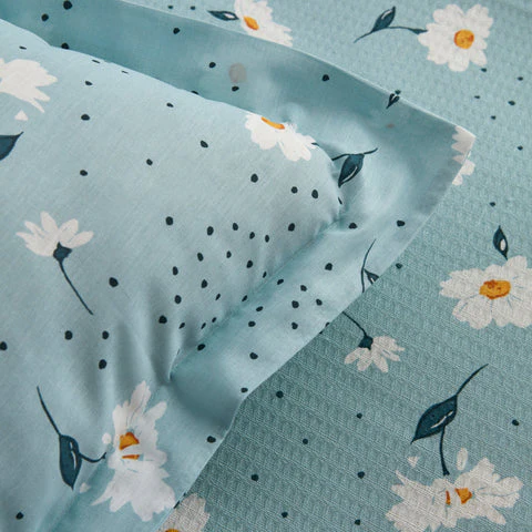 Karaca Daisy, Ensemble en Piqué 100% Coton, Simple, Menthe - Image 6