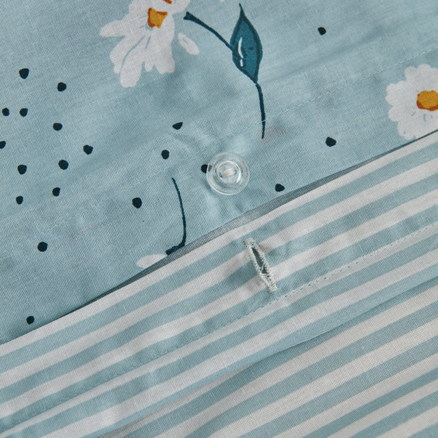 Karaca Daisy Housse de Couette 100% Coton Simple Taille, Menthe - Image 6