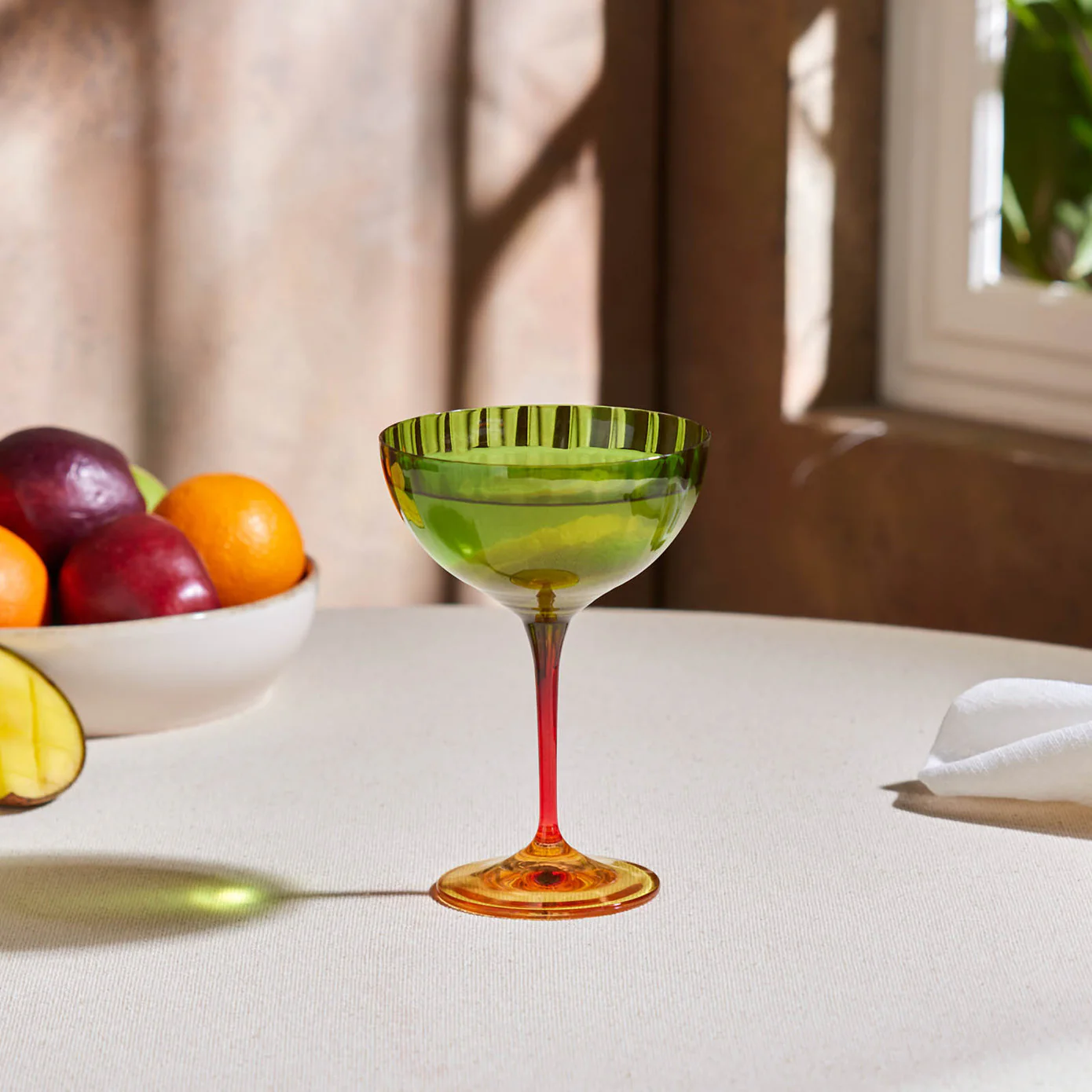 Karaca Dolce Martini et Verre à Glace 210 ml, Vert - Image 2