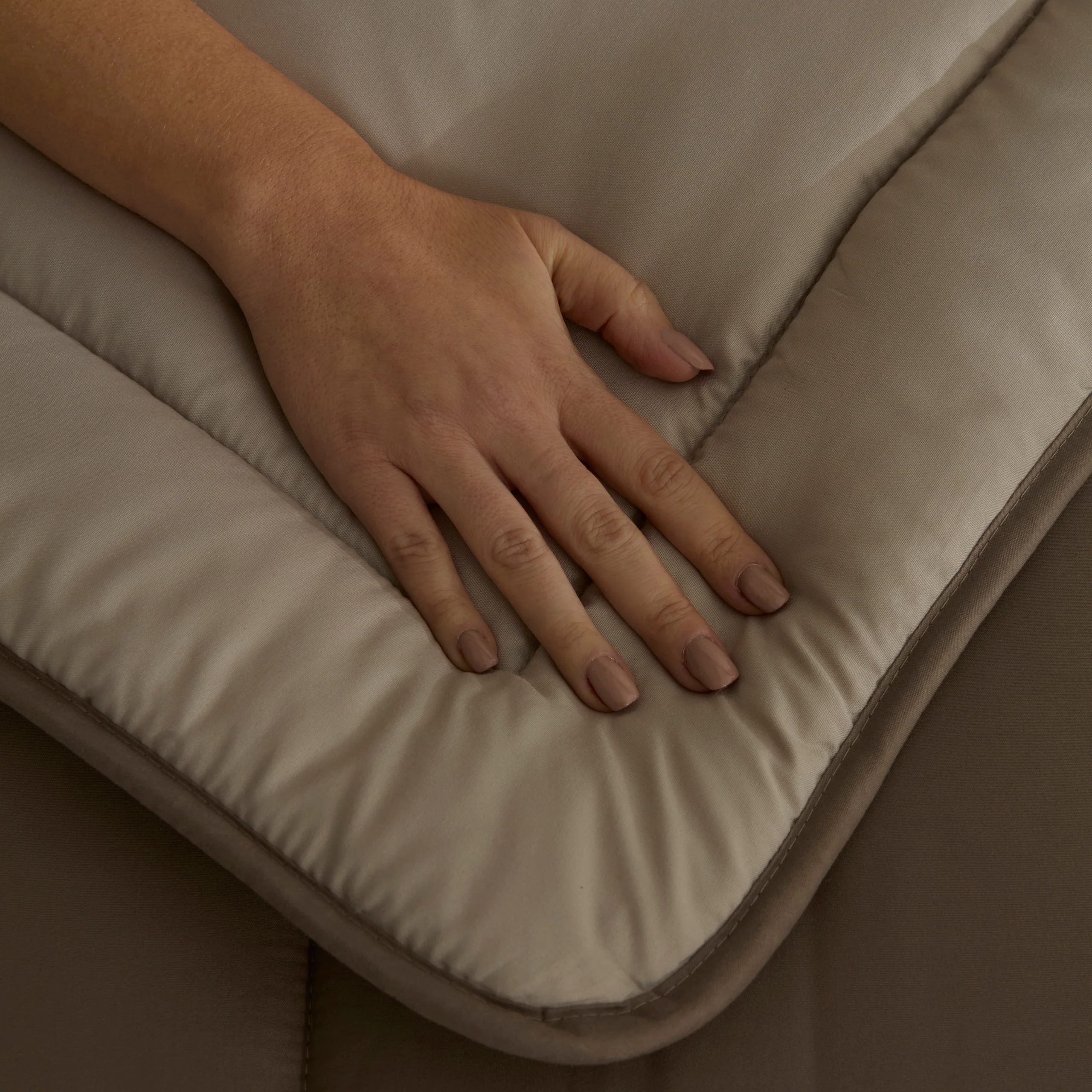 Karaca Double Face Couette Beige-Mocha 200X200 - Image 4
