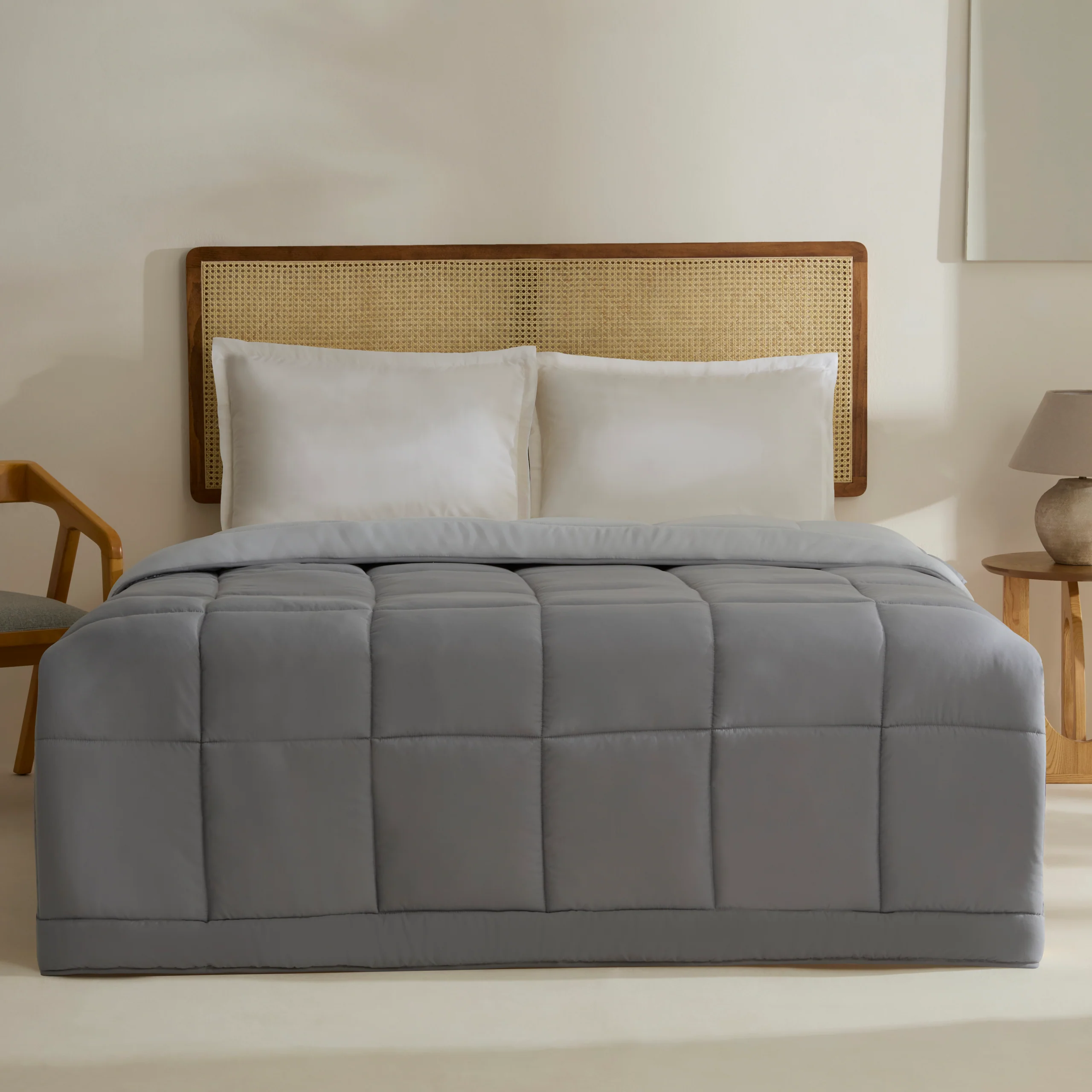 Karaca Double Face Couverture Anthracite-Gris 200x200