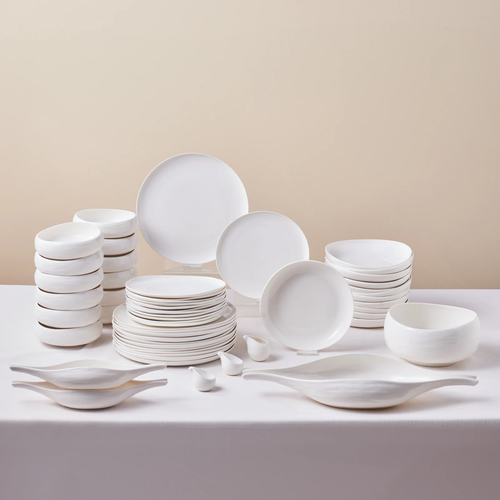 Karaca Earth Collection Clay Service de vaisselle 55 pièces pour 12 personnes - Image 2