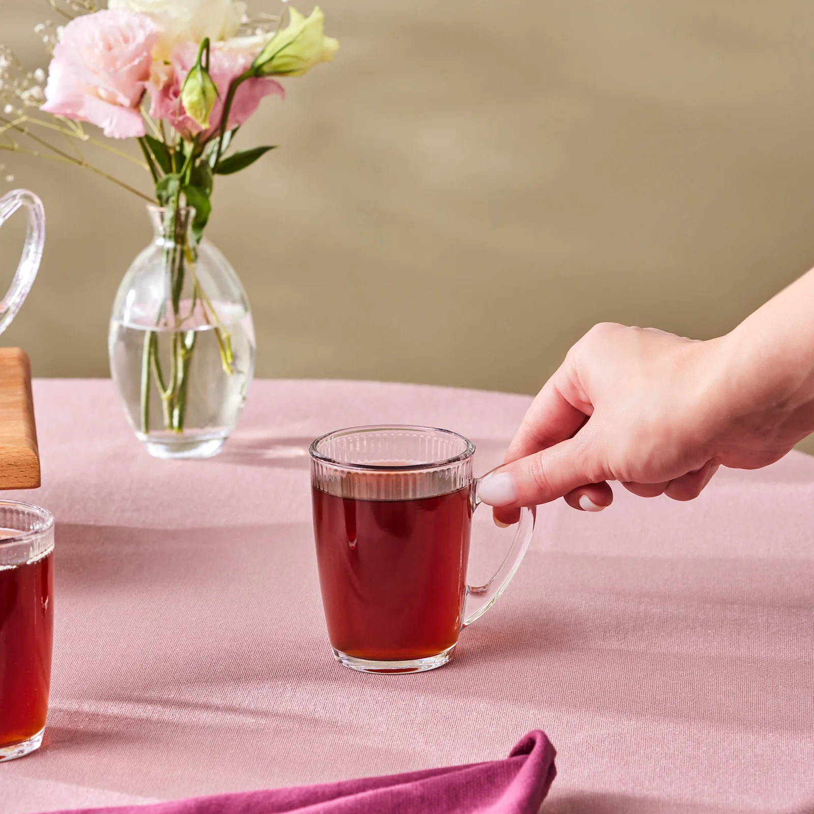 Karaca Edna Service de Tasses à Thé 6 Pièces - Image 2
