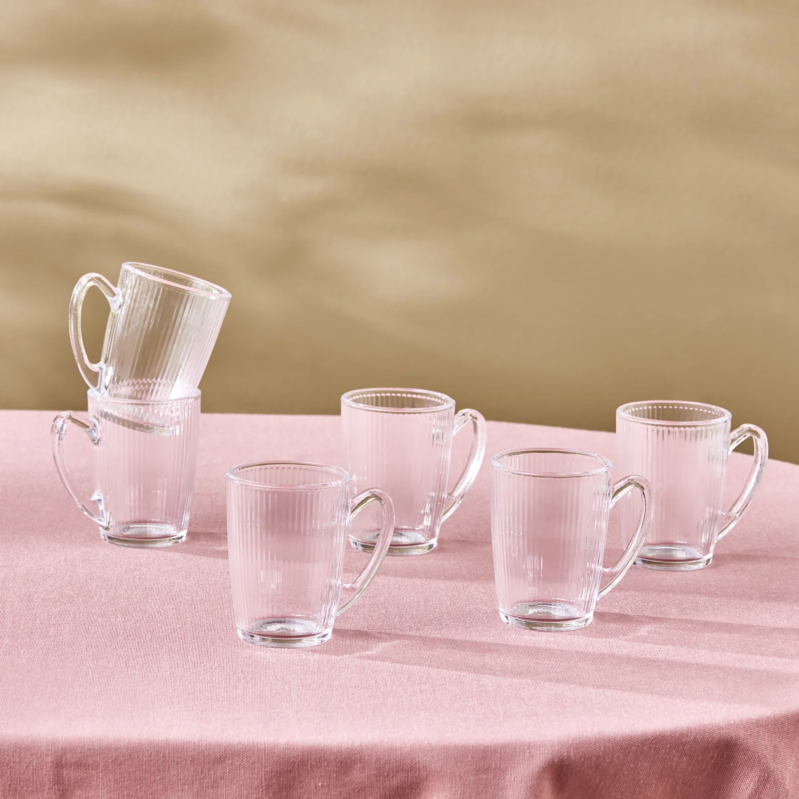 Karaca Edna Service de Tasses à Thé 6 Pièces - Image 3