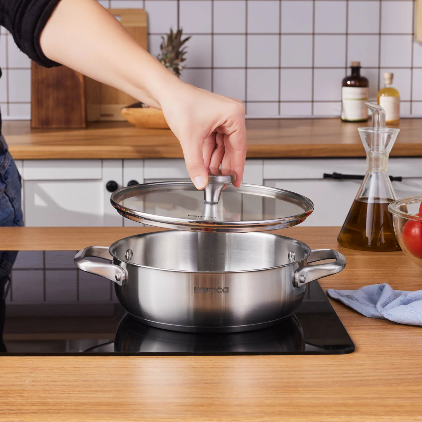 Karaca Elite, Casserole en Acier, 22cm - Image 3