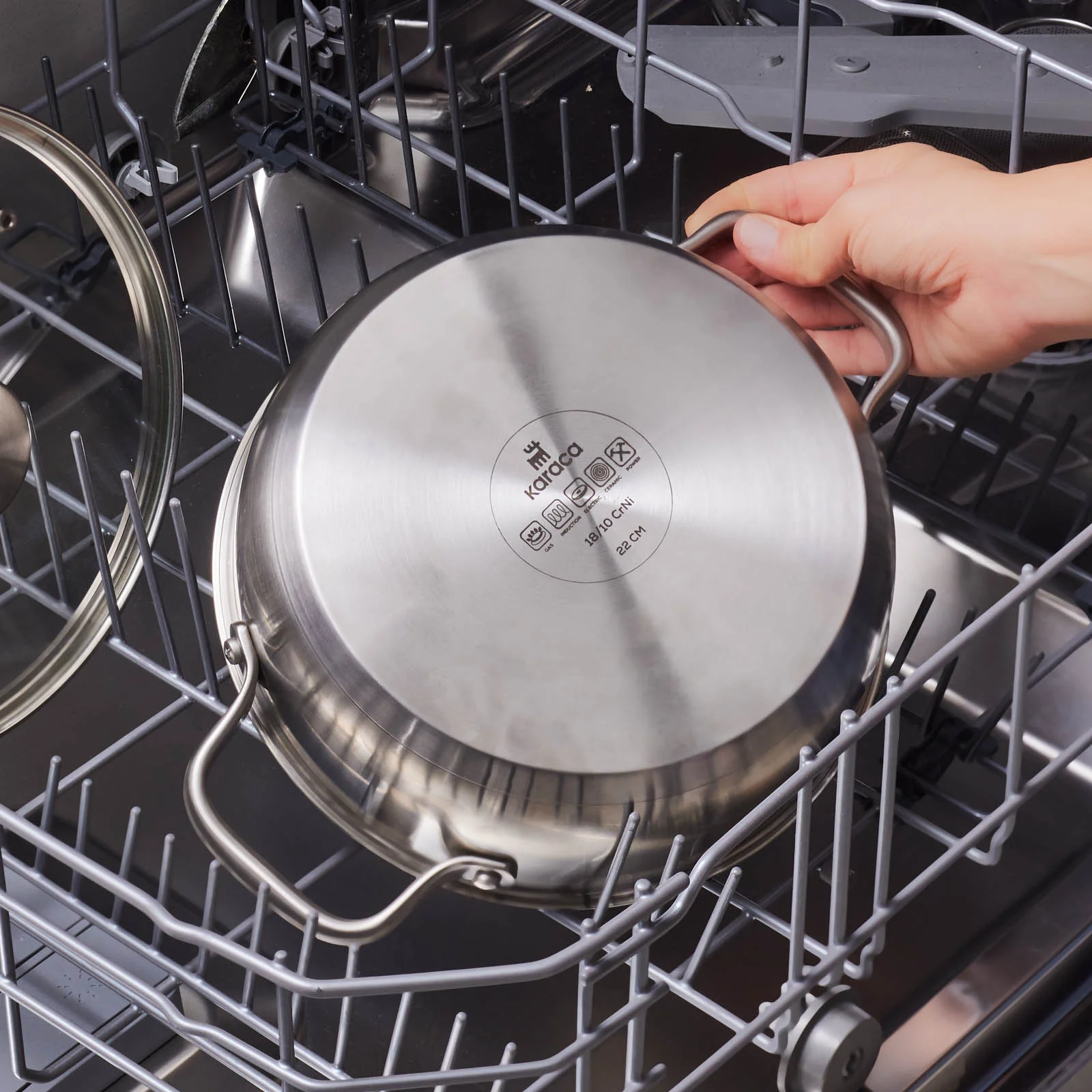 Karaca Elite, Casserole en Acier, 22cm - Image 5