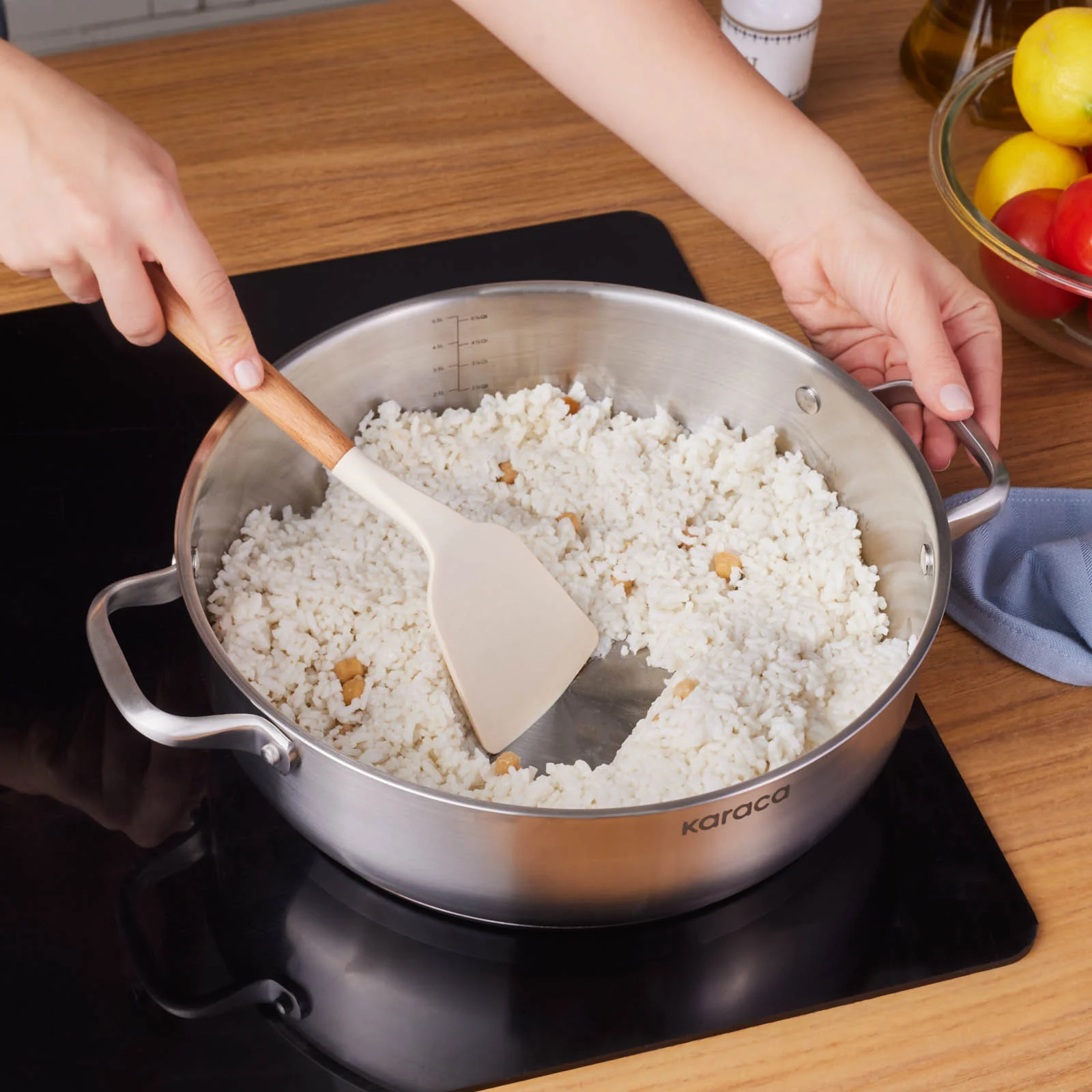 Karaca Elite, Casserole en Acier, 30cm, 6L - Image 2