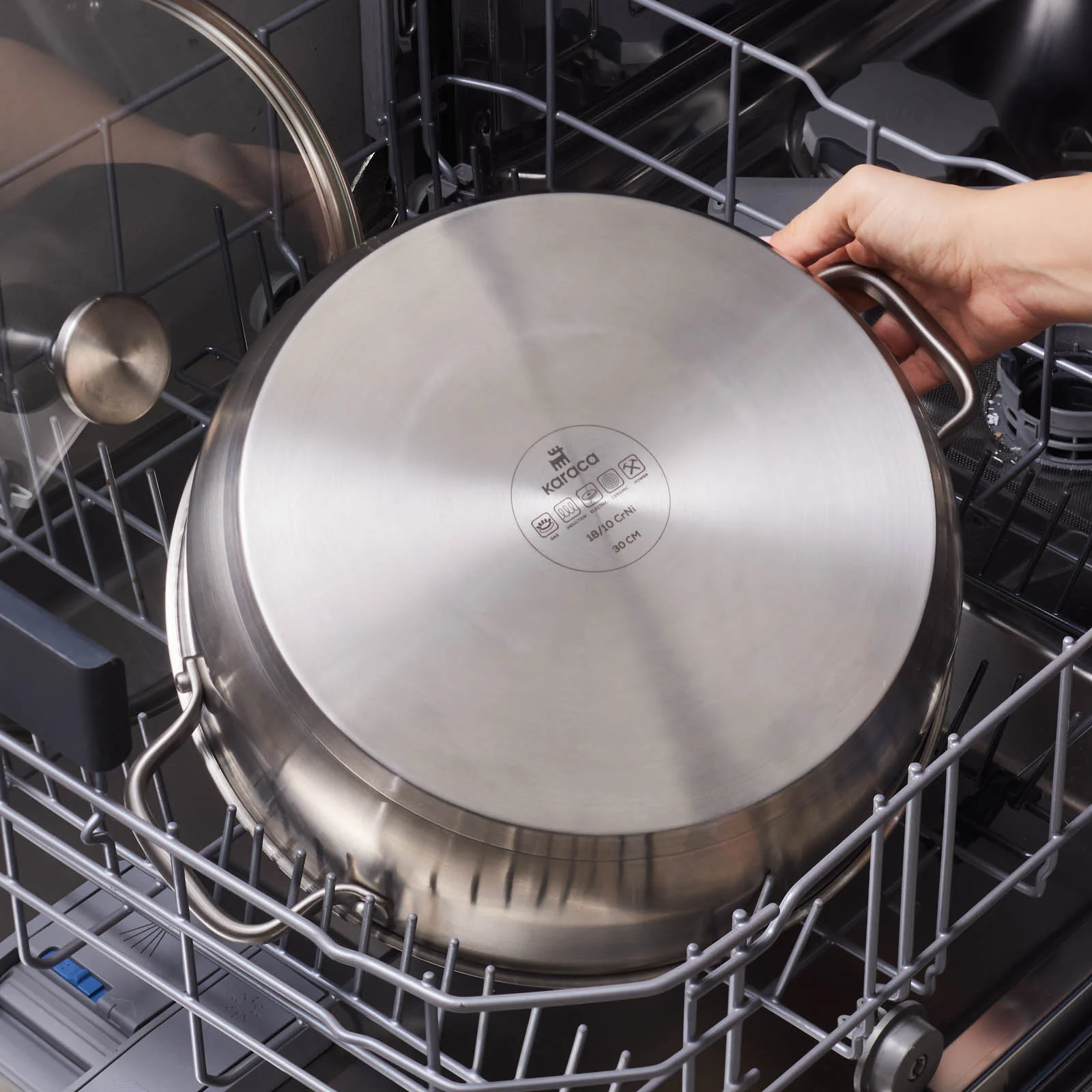 Karaca Elite, Casserole en Acier, 30cm, 6L - Image 3